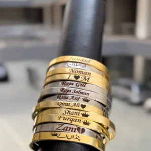 Customized Kara Engraved