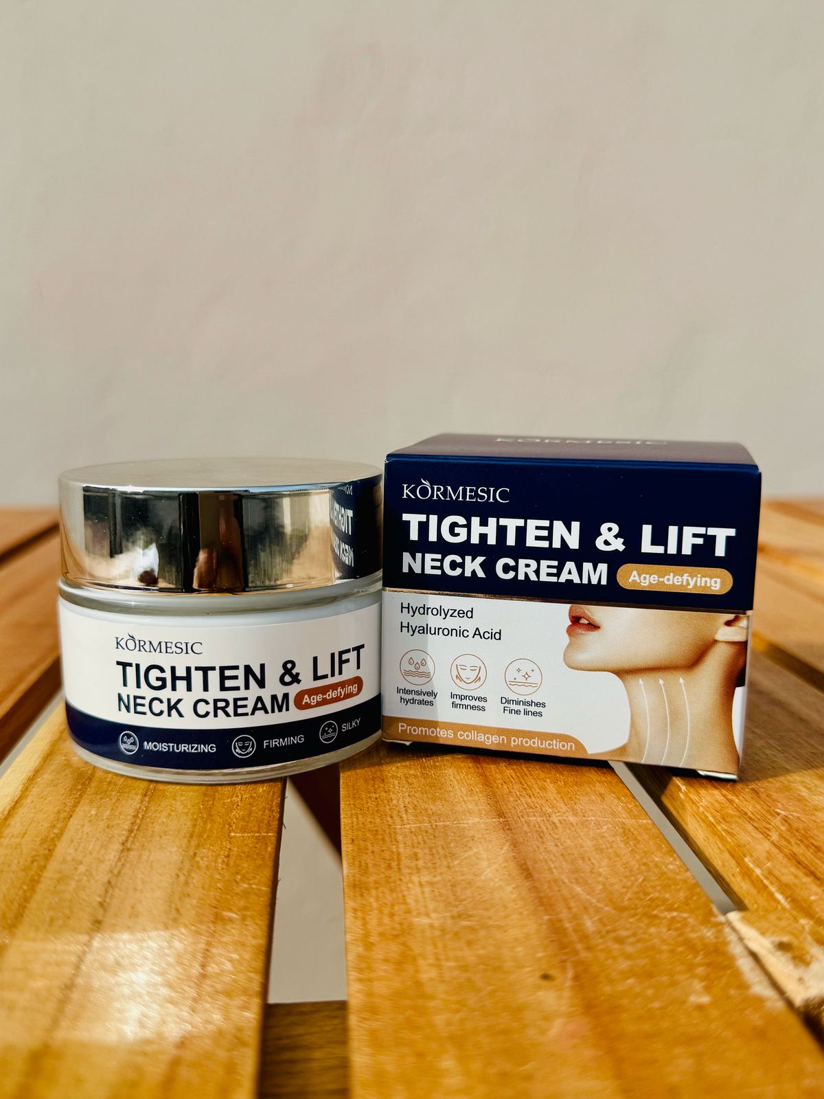 Kormesic tightening and lifting age defyning  neck cream