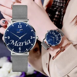 Customized Name chain watch